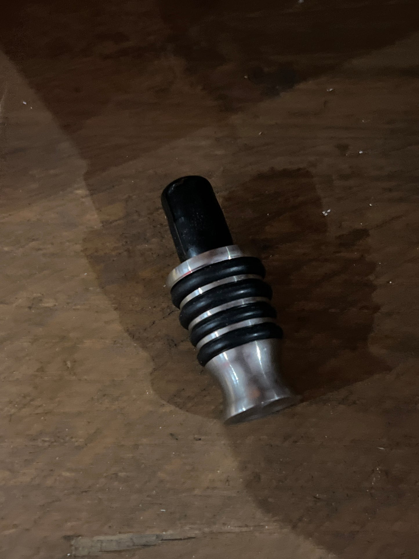 Stainless Steel Bottle Stopper Blank – Woodturning Kit