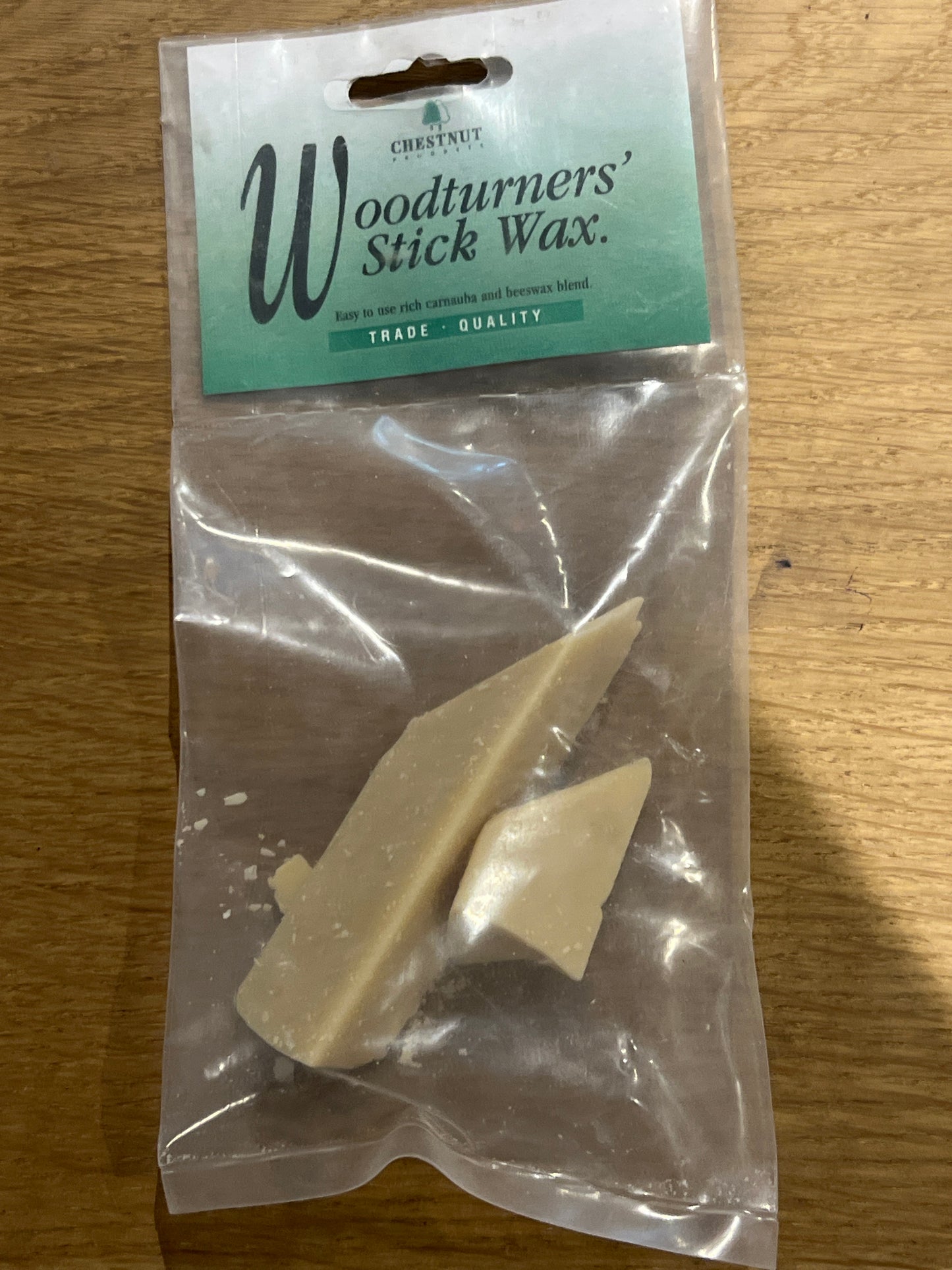 Chestnut Woodturners’ Stick Wax – Damaged Clear-Out Stock