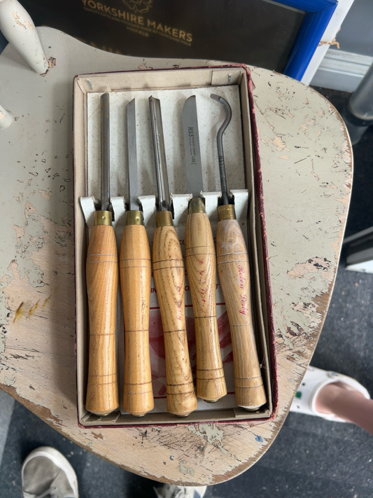 Robert Sorby 5 Piece Micro Woodturning Tool Set