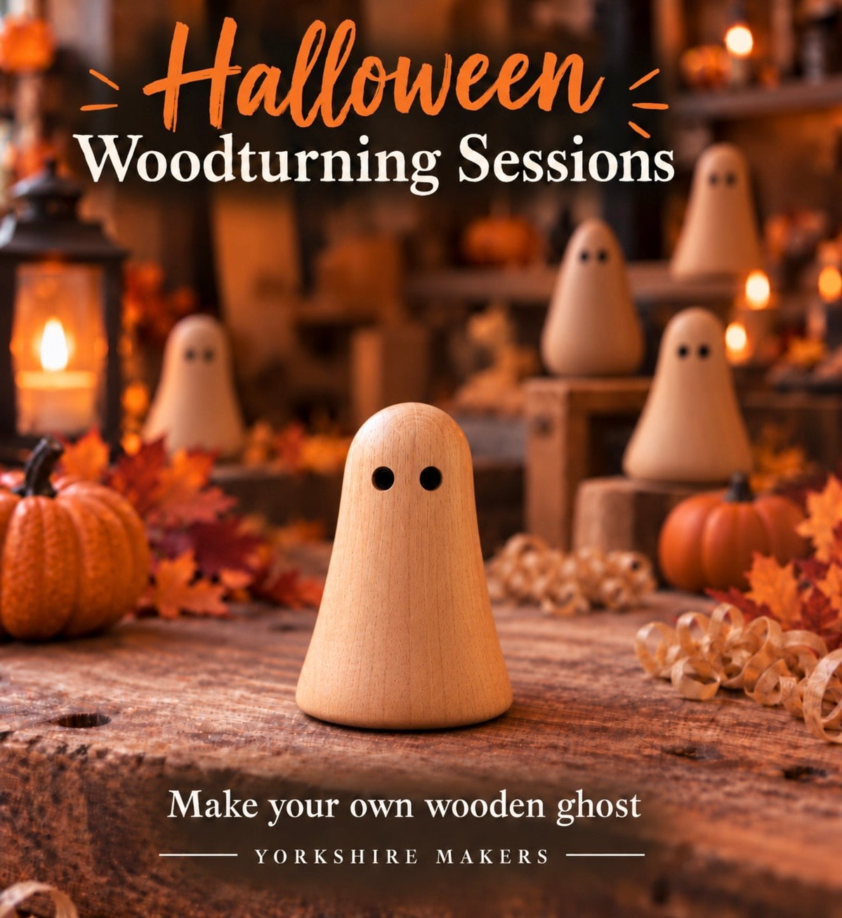 Wooden Ghost Making Experience £25 per person