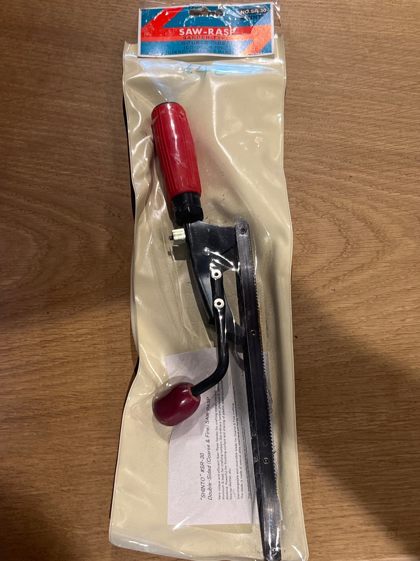 Shinto SR30 Two-Handed Japanese Saw Rasp
